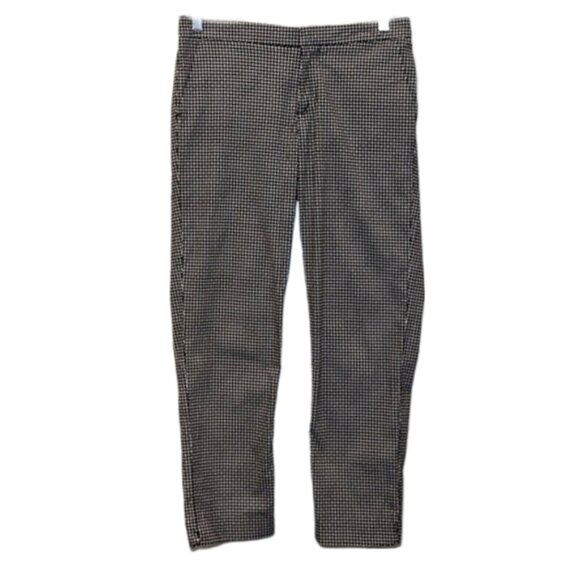Tommy Hilfiger Harper Slim Crop Pants Geometric Print Capri Trousers Size 2 - Picture 1 of 14